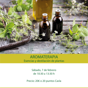 Taller de Aromaterapia – Sábado 7 de Febrero