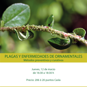Taller de plagas y enfermedades de las plantas ornamentales – Jueves 12 de Marzo