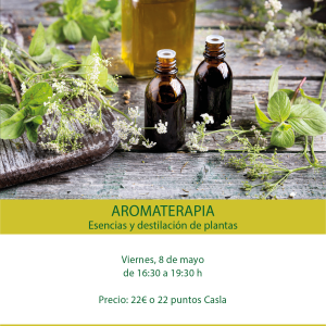 Taller de Aromaterapia – Viernes 8 de Mayo